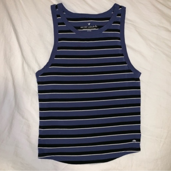 American Eagle Outfitters Tops - American Eagle essentials striped tank